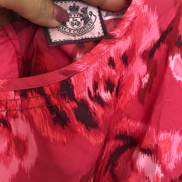 Juicy Couture Red Floral Mini Dress - Picture 5 of 10